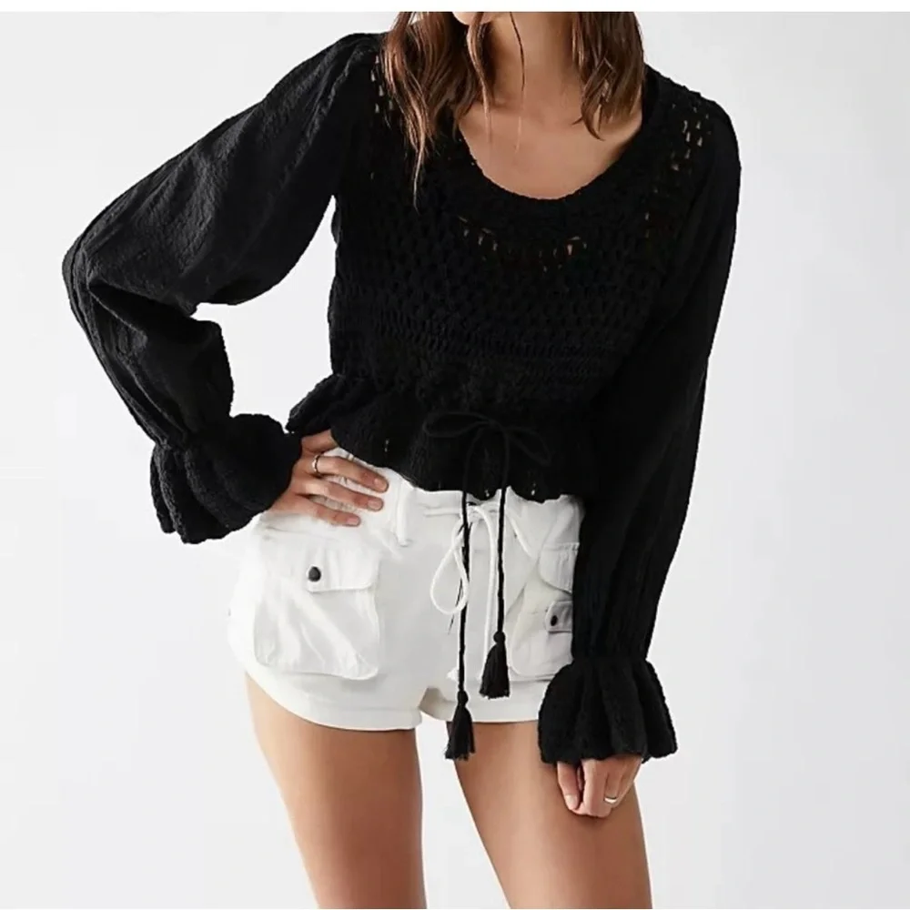 NWT Meghan crochet top from free people